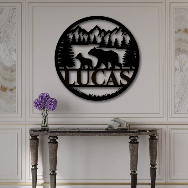 Multicolor_Custom_Bear_Family_Name_Led_Neon_Sign
