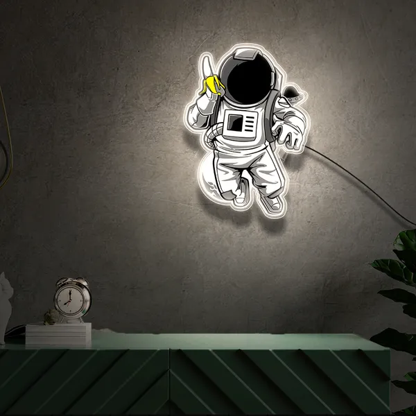White_Astronaut_Uv_Art_Neon_Sign_For_Decoration
