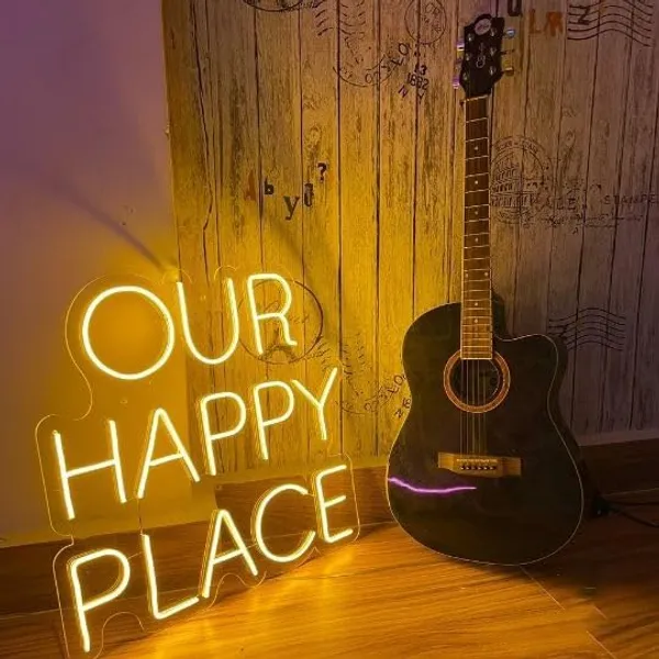 Orange_Our_Happy_Place_Sign_Lights_20X15_Inch