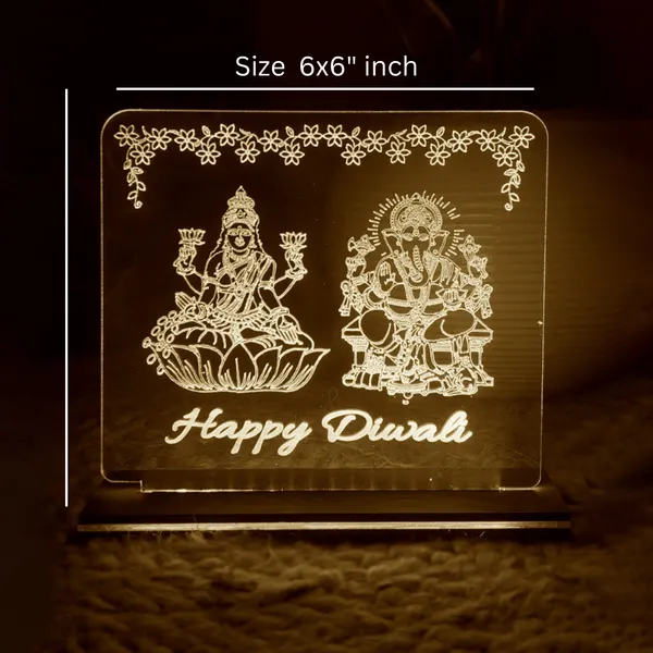 Laksmi_Ganesha_acrylic_lamp