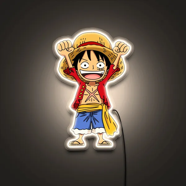 Warm_Yellow_Luffy_Anime_Uv_Art_Neon_Sign