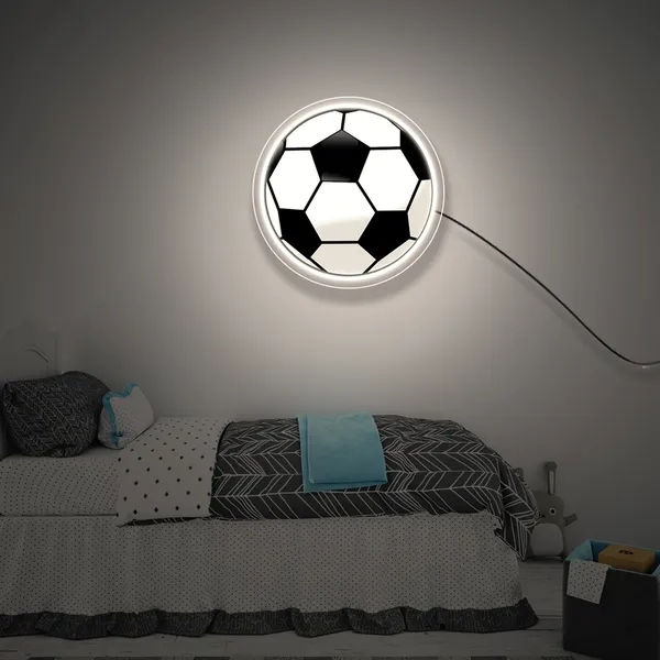 White_Football_Neon_Sign_For_Decoration