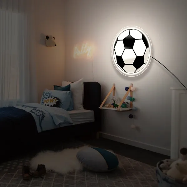 White_Football_Neon_Sign_For_Decoration