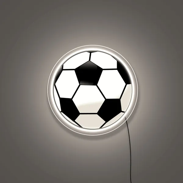 White_Football_Neon_Sign_For_Decoration