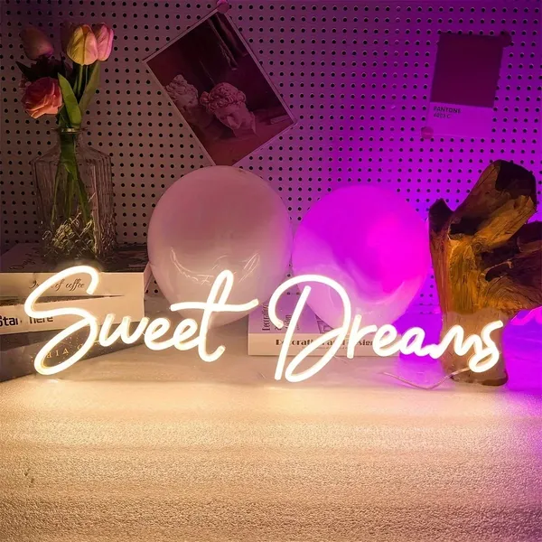 Warm_White_Sweet_Dreams_Kids_Room_Neon_Sign_24X8_Inch