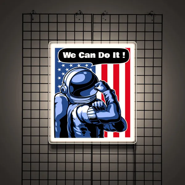 Blue_Astronaut_We_Can_Do_It_Uv_Art_Sign