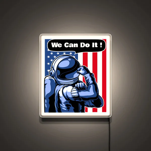 Blue_Astronaut_We_Can_Do_It_Uv_Art_Sign
