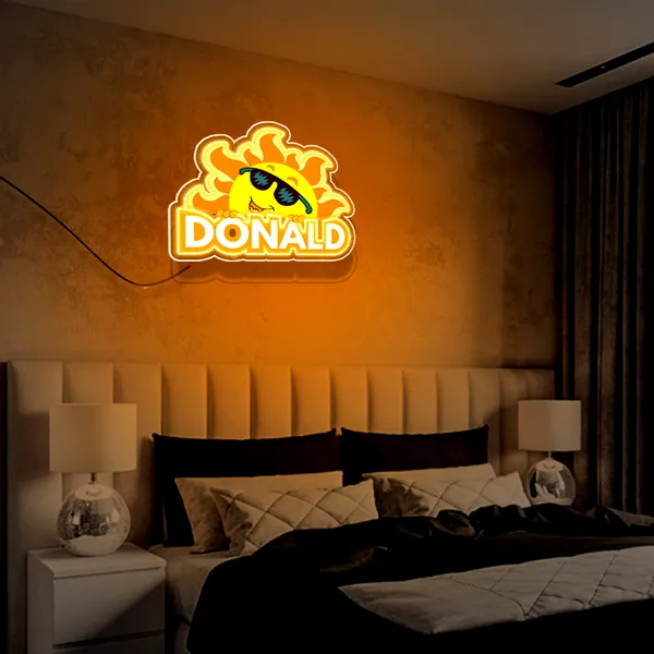 Yellow_Cool_Sunshine_Custom_Name_Uv_Art_Neon_Sign