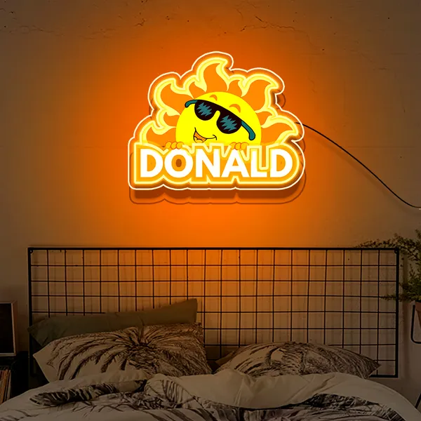 Yellow_Cool_Sunshine_Custom_Name_Uv_Art_Neon_Sign