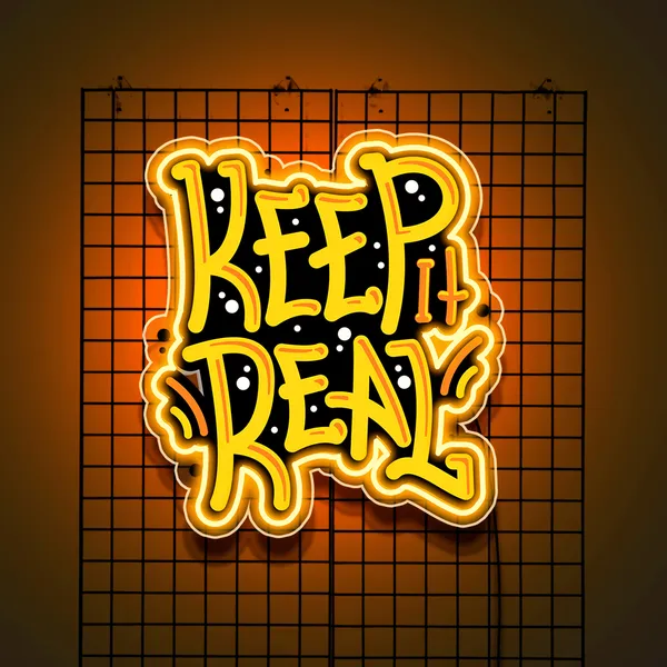 Orange_Keep_Real_Uv_Art_Neon_Sign