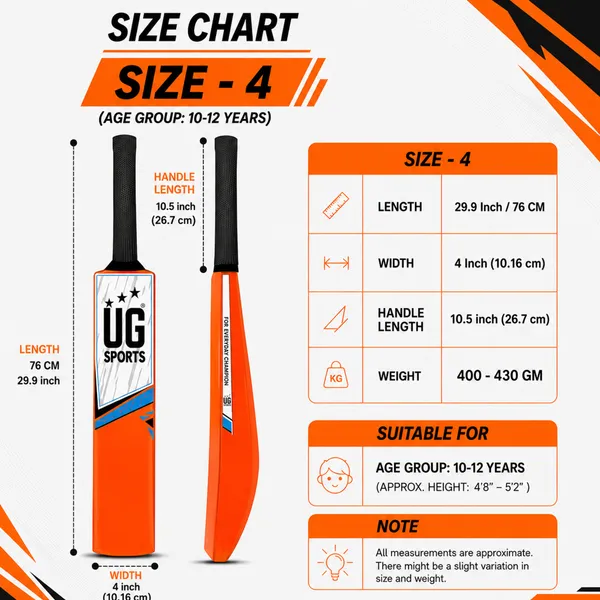 UG_Sports_Plastic_Cricket_Bat_For_Kids_Boy_(Orange_-_Sky_Blue,_Size_4)