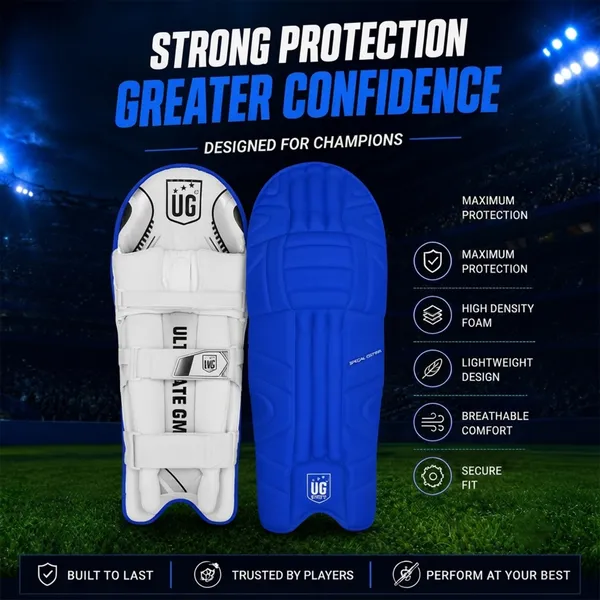 Imported_Blue_Premium_Cricket_Special_Edition_Batting_Leg_Guard_(Pad)