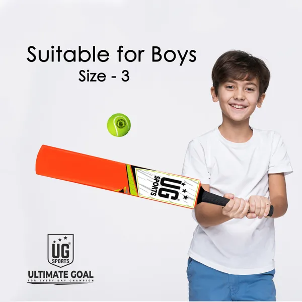 UG_Sports__Plastic_Cricket_Bat_For_Kids_Boy_With_Tennis_Ball_(Orange,_Green_,_Size_3)