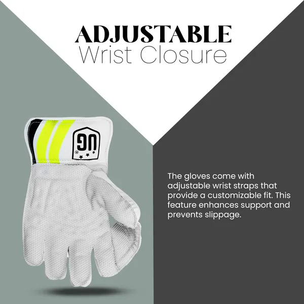 Ultimate_Goal_Sports_|_Regular_Leather_Cricket_Wicket_Keeping_Gloves_Pair_for_Wicketkeepers_Featuring_Advanced_Protection_and_Enhanced_Grip_|_(Green,_Junior)