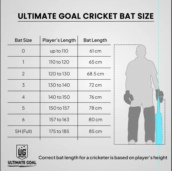 UG_Sports__Plastic_Cricket_Bat_For_Youth_-_Adult_(Green_-_Red_,_Size_5)