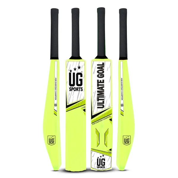 UG_Sports__Plastic_Cricket_Bat_For_Youth_-_Adult_(Green_-_Green_,_Size_5)