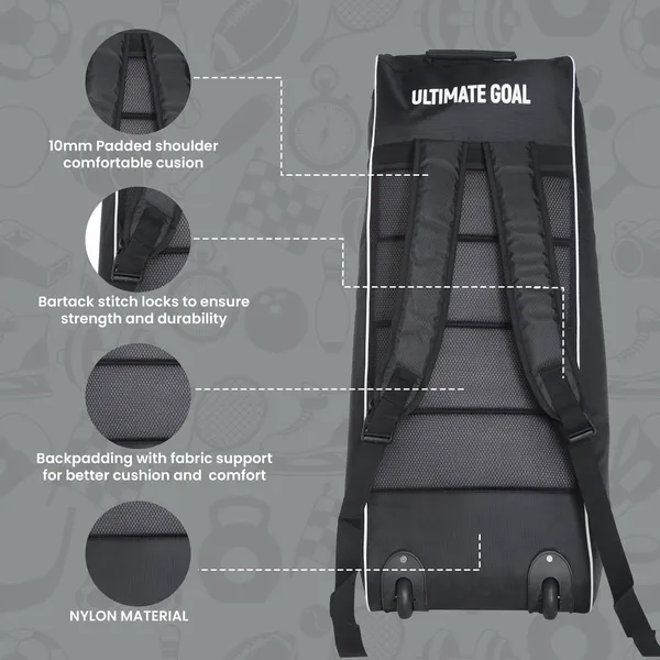 Imported_Black_Cricket_Kit_Bag_Full_Size_With_Wheel_&_Adjustable_Shoulder_Straps_Zipper
