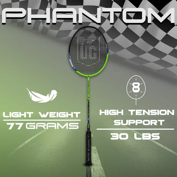 Green_Premium_Phantom_Aluminium_Badminton_Racket_With_Full_Racket_Cover_For_Beginners