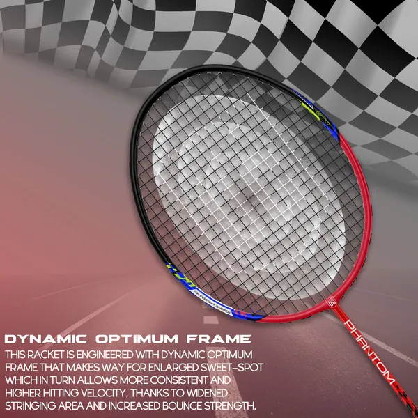 Red_Premium_Phantom_Graphite_Badminton_Racket_With_Full_Racket_Cover_For_Beginners