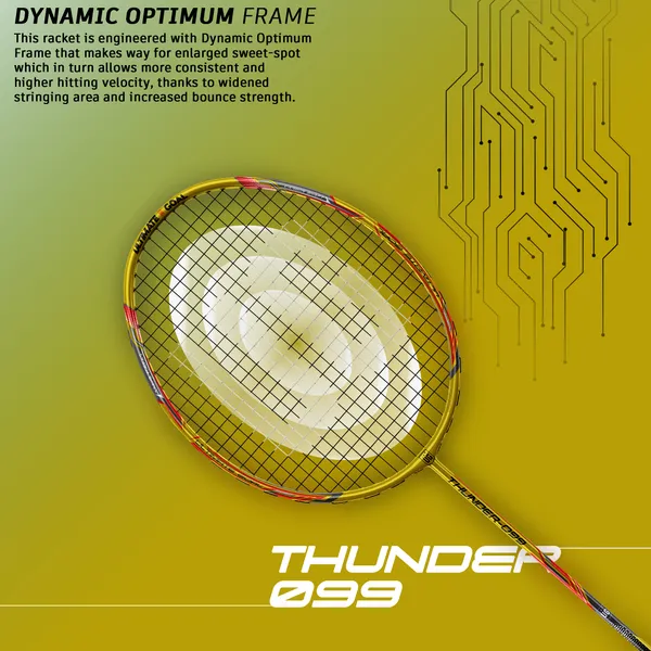 Parrot_Green_&_Red_Premium_Thunder_99_Aluminium_&_Graphite_Badminton_Racket_With_Full_Racket_Cover_For_Intermediate_Players