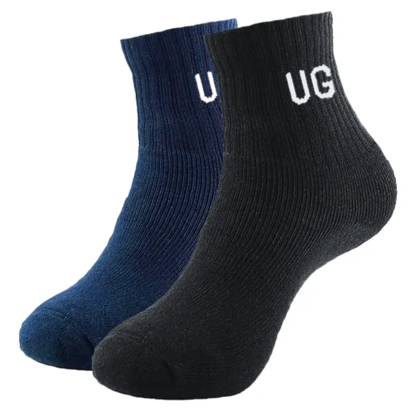 Pack_of_2_Ultimate_Goal_Sports_Combo_Cotton_Socks_for_Men_|_Sports_Socks_for_Men_|_Ankle_Length_Socks_|_Breathable_Odour_Free|_Anti-Bacterial_Socks_|_Half_Non_Terry_(Black_&_Navy_Blue)