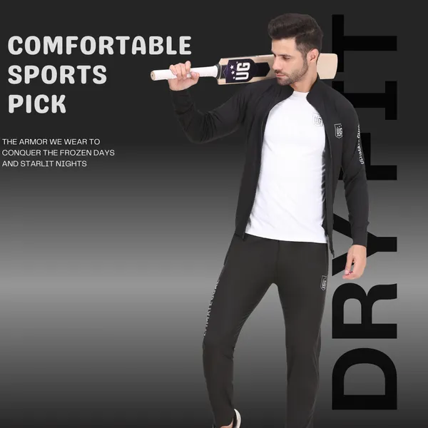 Black_Polyester_High_Neck_Lightweight_Full_Sleeve_Jacket_With_Zipper_Pocket_For_Men