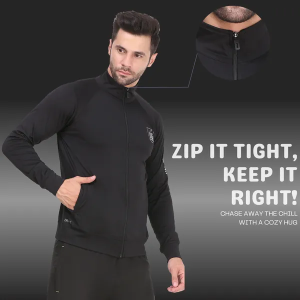 Black_Polyester_High_Neck_Lightweight_Full_Sleeve_Jacket_With_Zipper_Pocket_For_Men