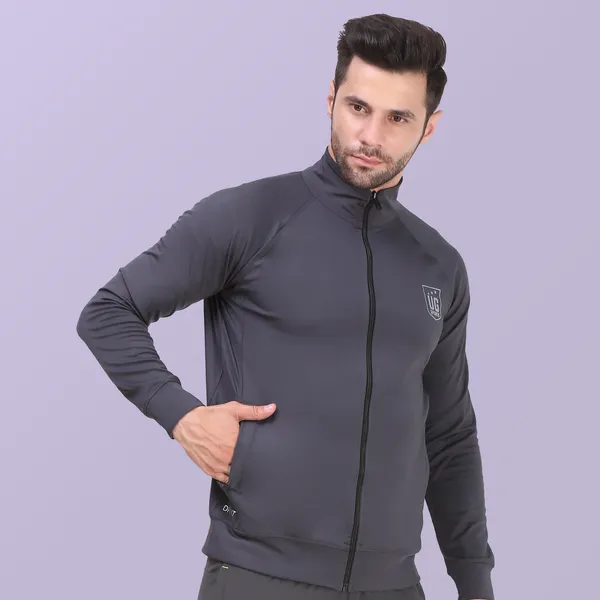 Grey_Polyester_High_Neck_Lightweight_Full_Sleeve_Jacket_With_Zipper_Pocket_For_Men