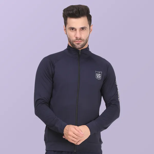 Navy_Blue_Polyester_High_Neck_Lightweight_Full_Sleeve_Jacket_With_Zipper_Pocket_For_Men
