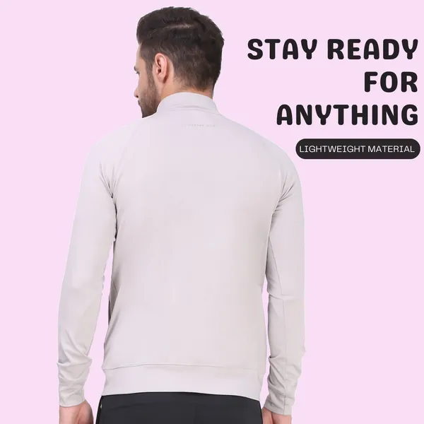 White_Polyester_High_Neck_Lightweight_Full_Sleeve_Jacket_With_Zipper_Pocket_For_Men