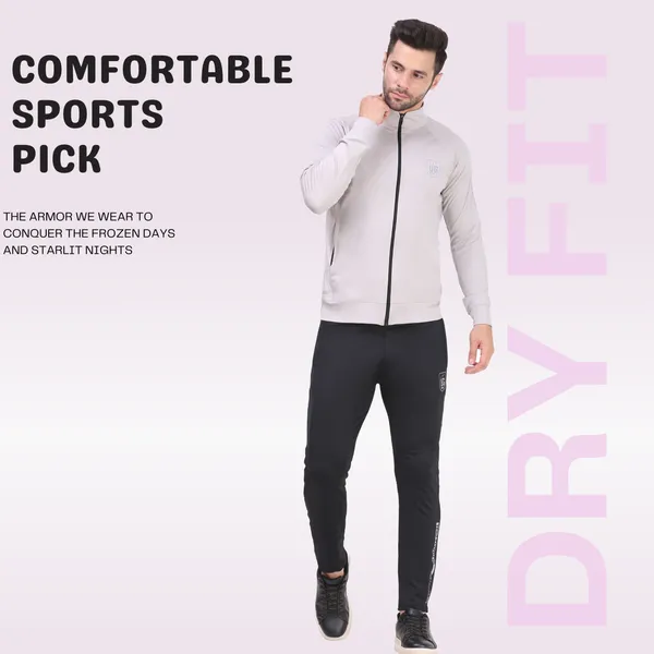 White_Polyester_High_Neck_Lightweight_Full_Sleeve_Jacket_With_Zipper_Pocket_For_Men
