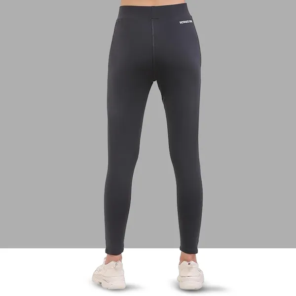 Dark_Grey_&_Green_Stretchable_Colorblock_Slim_Fit_Legging_For_Women