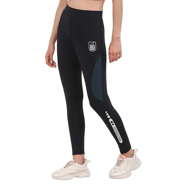 Navy_Blue_&_Blue_Stretchable_Colorblock_Slim_Fit_Legging_For_Women
