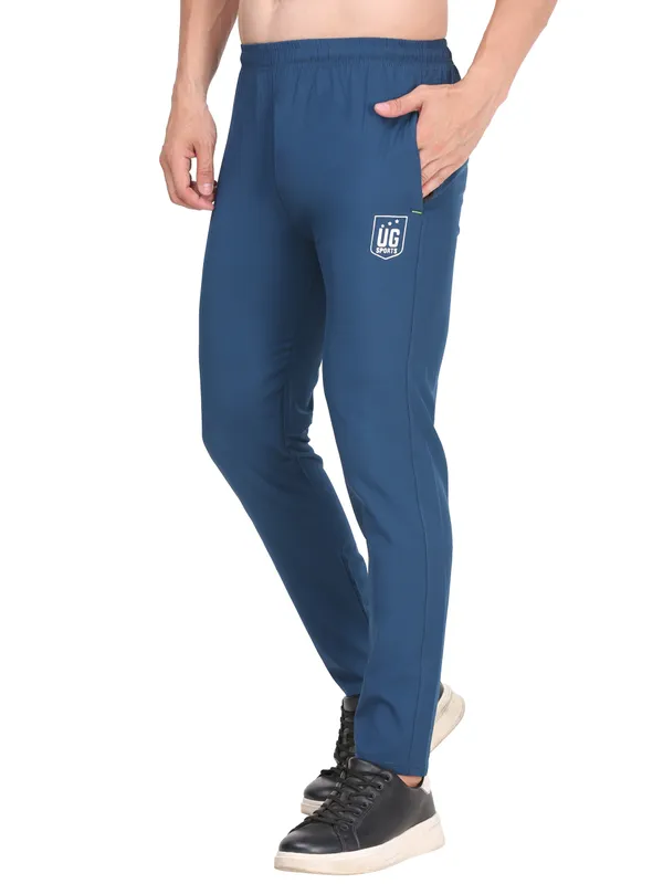 Blue_Dri_Fit_Track_Pant_With_Zipper_Pocket_For_Men