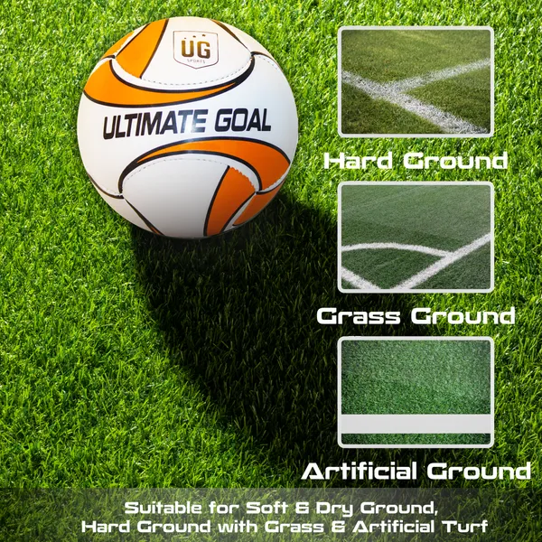 White_&_Orange_Premium_Machine_Stitched_Football_For_Kids_And_Adult