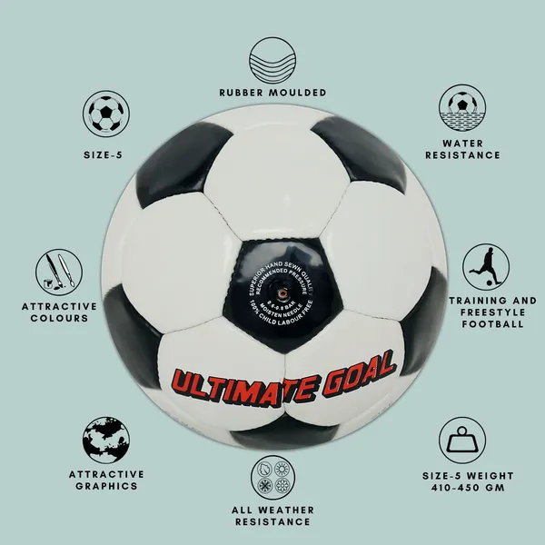 Black_&_White_Premium_Hand_Stitched_Football_For_Kids_And_Adult