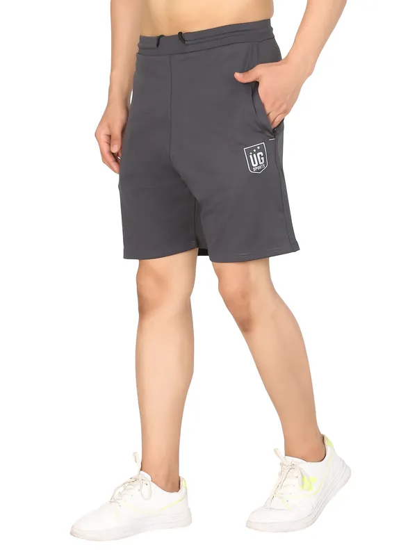 Grey_Lycra_Athletic_Shorts_With_Zip_Pockets_For_Men
