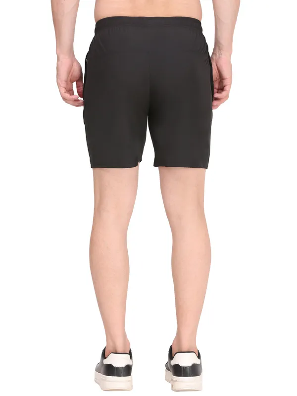 Black_Dri_Fit_Athletic_Shorts_With_Zip_Pockets_For_Men