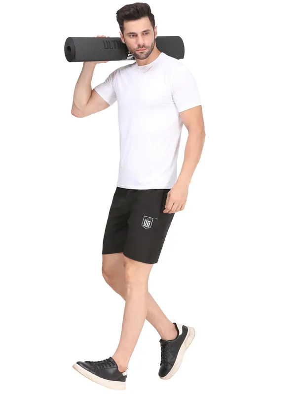 Black_Dri_Fit_Athletic_Shorts_With_Zip_Pockets_For_Men