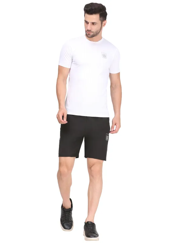 Black_Dri_Fit_Athletic_Shorts_With_Zip_Pockets_For_Men