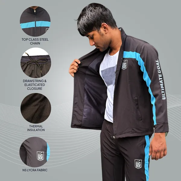 UG_Sports_NS_lycra_Striped_Track_Suit_for_Men_&_Women_|_Full_Zipper_&_Side_Pocket_Tracksuit_For_Unisex_|_Athletic,_Gym,_Running,_Sports_Joggers_Suit_for_Men_&_Women_(Black_&_Blue,_44)
