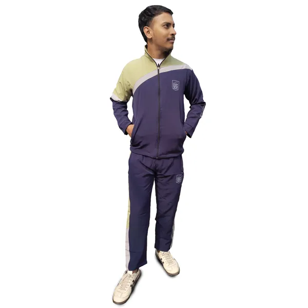 UG_Sports_NS_lycra_Colour_Block_|Winter_Wear_|Moisture_Wicking_Track_Suit_for_Men_&_Women_|Full_Zipper_&_Side_Pocket_Joggers_Set_For_Unisex_|Track_Suit_for_Sports,_Cycling,_Gym_(Grey-Green,_44)