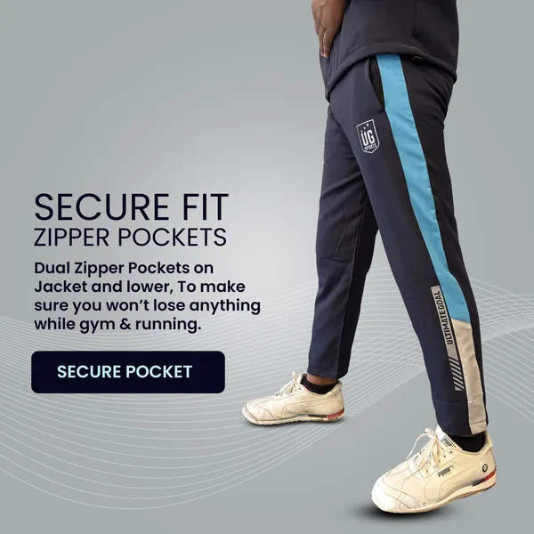 UG_Sports_NS_lycra_Colour_Block_|Winter_Wear_|Moisture_Wicking_Track_Suit_for_Men_&_Women_|Full_Zipper_&_Side_Pocket_Joggers_Set_For_Unisex_|Track_Suit_for_Sports,_Cycling,_Gym_(Grey-Sky_Blue,_44)
