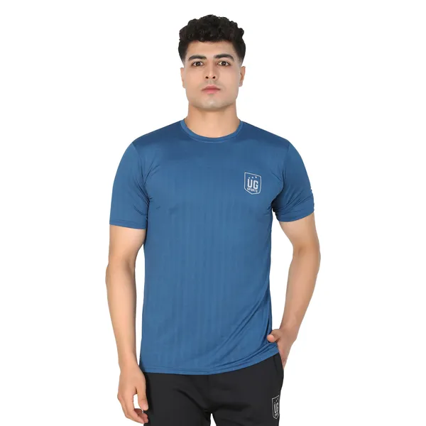 Blue_&_Grey_Lycra_Slim_Fit_Half_Sleeve_Gym_Wear_T-Shirts_For_Men-_Combo_Of_2