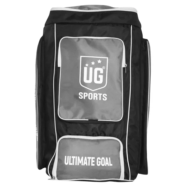 Imported_Grey_Cricket_Kit_Bag_Full_Size_With_Adjustable_Shoulder_Straps_And_Zipper