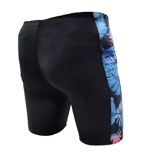 UG_Sports_Men's_Nylon_Skin_Tights_|_Compression_Shorts_for_Men_Gym,_Workout_Short_|Tighty_For_Men_Running,_Cycling,_Swimming,_Yoga,_Tennis,_Badminton|Quick_Dry_Anti-Chafe_(Blue,_XXL)