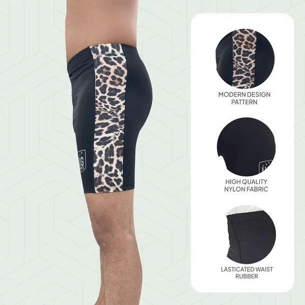 UG_Sports_Men's_Nylon_Skin_Tights_|_Compression_Shorts_for_Men_Gym,_Workout_Short_|Tighty_For_Men_Running,_Cycling,_Swimming,_Yoga,_Tennis,_Badminton|Quick_Dry_Anti-Chafe_(Brown,_XXL)