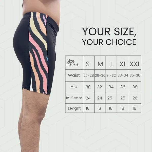 UG_Sports_Men's_Nylon_Skin_Tights_|_Compression_Shorts_for_Men_Gym,_Workout_Short_|Tighty_For_Men_Running,_Cycling,_Swimming,_Yoga,_Tennis,_Badminton|Quick_Dry_Anti-Chafe_(Pink,_XXL)