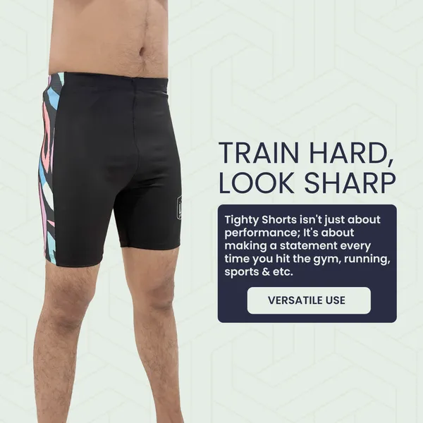 UG_Sports_Men's_Nylon_Skin_Tights_|_Compression_Shorts_for_Men_Gym,_Workout_Short_|Tighty_For_Men_Running,_Cycling,_Swimming,_Yoga,_Tennis,_Badminton|Quick_Dry_Anti-Chafe_(Sky_Blue,_XXL)