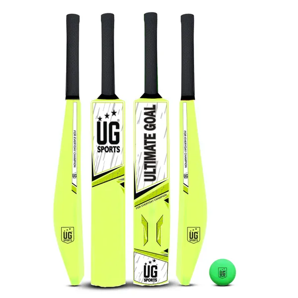 UG_Sports__Plastic_Cricket_Bat_For_Kids_Boy_With_Synthetic_Ball_(Green,_Green_,_Size_4)